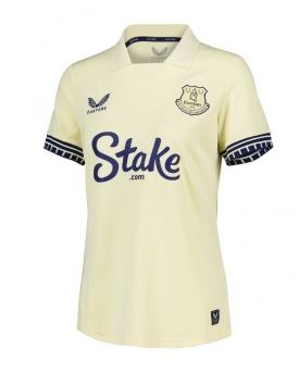 Everton Maglia Gara Trasferta Repliche 2025-26 Donna Maniche Corte